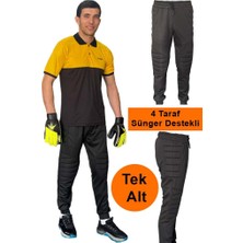 Liggo Profesyonel Kaleci Pantolonu 4 Taraf Süngerli Kaleci Pantalonu