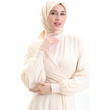 Sefa Merve Madame Mary Fransız Vual Eşarp 19098-22 Dore