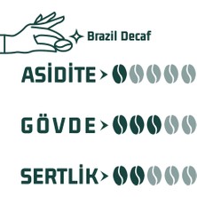 Haldia Coffee Brazil Decaf Kahve