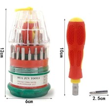 31 Parça Çok Amaçlı Mini Tornavida Seti Çok Kullanışlı Pratik 1 Set