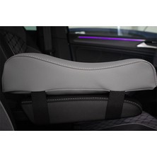Opel Adam Uyumlu Oto Kolçak Yükseltici Kol Dayama Minderi Ince Model Gri Ags