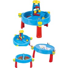 Çocuk Eğlenceli Su ve Kum Aktivite Masası 77X98X98CM Ölçülerindedir. 30702
