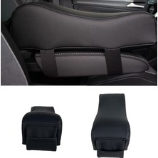 Renault Scenic Uyumlu Oto Kolçak Yükseltici Kol Dayama Minderi Kalın Model Siyah Ags