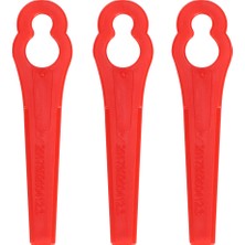 40 Adet Plastik Bıçak Seti Akülü Çim Biçme Makinesi Için Yedek Bıçak (Yurt Dışından)