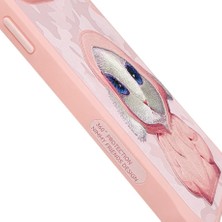iPhone 15 Pro Uyumlu 3D Kıyafet Tavşan Detaylı Nakış İşlemeli Kabartmalı Fashion Pet Kılıf