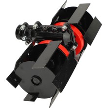 10CM Ayıklama Tekerleği Evrensel 9 Dişli Alüminyum Demir Derin Sürme Tekerleği Çim Biçme Makinesi Tırmık Havalandırma Aksesuarı 28MM / 1.1in (Yurt Dışından)
