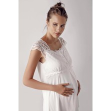 Bayan Kısa Kol Lohusa Pijama Takımı