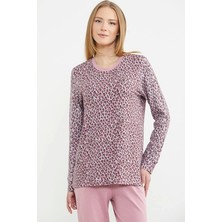 Leopar Binli Pijama Takımı