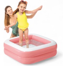 Şişme Taban Mini Kare Havuz 86X86X25 cm