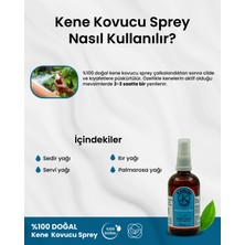 Aromaterapi %100 Doğal Uçucu Yağ Içerikli Kene Kovucu (Özel Formülasyon) 100 ml