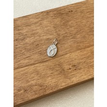 Aida Jewelss 925 Ayar Gümüş Balık Işlemeli Gümüş Kolye Ucu