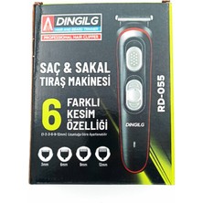 Tan Express Saç & Sakal Kesme Tıraş Makinesi ( 6 Farklı Kesim-Usb Şarjlı- 2 Kademe Bıçak Ayarı ) 1 Set