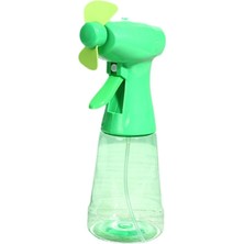 UltraNova Renkli Su Tanklı Pilli El Fanı, Serinletici, 6-8 Yaş İçin, Yeşil