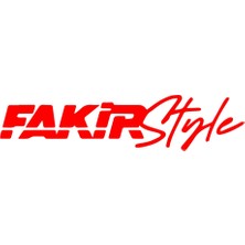 Fakir Style Sticker 17X17 cm Kırmızı