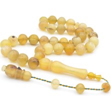 Usta Işi Sistemli Küre Kesim Iri Boy Ceylan Boynuzu Tesbih