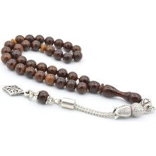 Küre Kesim Bilek Boy Hareli Kahverengi Beyrut Kehribar Tesbih