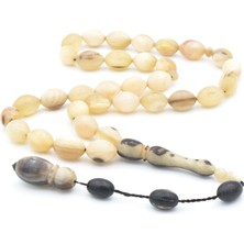 Usta Işi Sistemli Beyzi Kesim Iri Boy Koç Boynuzu Tesbih