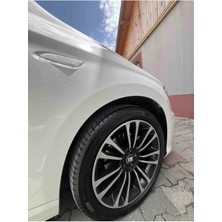 Fiat Tasarım Damla Sticker Siyah Fiat Jant Göbeği 5.5cm Uyumlu