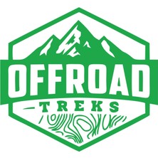 Offroad ve Dağ Sticker 17X17 cm Yeşil
