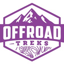 Offroad ve Dağ Sticker 17X17 cm Mor