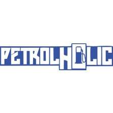 Petrol Sticker 17X17 cm Mavi