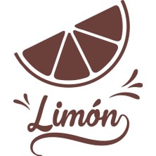 Limon Sticker 17X17 cm Kahverengi