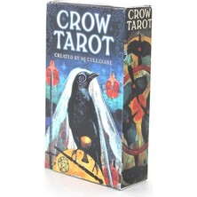 ForWhat Büro Ev Ofis Etkinlik Partisi Için Crow Tarot Tarot Kartı