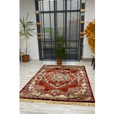 Modern Desenli Kırmızı Halı 160*230
