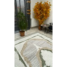 Modern Desenli Halı Yeşil 200*290