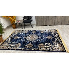Modern Desenli Halı Lacivert 160*230