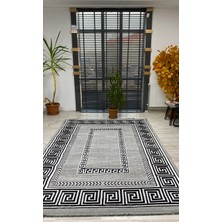 Modern Desenli Siyah Halı 200*290
