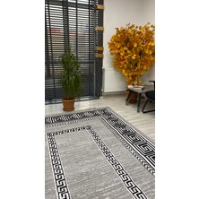 Modern Desenli Siyah Halı 200*290