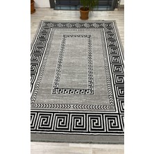 Modern Desenli Siyah Halı 200*290