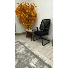 Modern Desenli Gri Halı 160*220