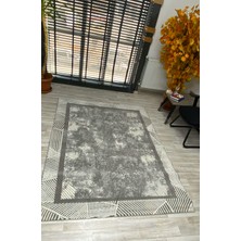 Modern Desenli Gri Halı 160*220