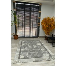 Modern Desenli Gri Halı 160*220