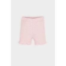 DeFacto Beli Lastikli Fitilli Kaşkorse Şort Kız Bebek E8247A525SM