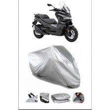 Breen Voge Sr4 Maksi 350 Gri Motosiklet Brandası Arka Çanta Uyumsuz