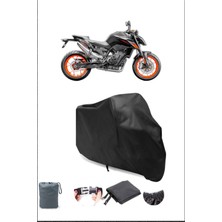 Breen Ktm 790 Duke Siyah Motosiklet Brandası Arka Çanta Uyumsuz