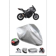 Breen Mv Agusta Turismo Veloce 800 Lusso Scs Gri Motosiklet Brandası Arka Çanta Uyumlu