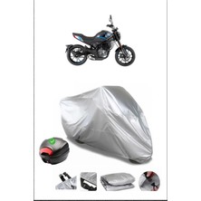 Breen Cf Moto 250CL-X Gri Motosiklet Brandası Arka Çanta Uyumlu