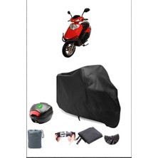 Breen Altai Carrier 110 Pro Siyah Motosiklet Brandası Arka Çanta Uyumlu