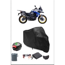 Breen Voge 525 Dsx Siyah Motosiklet Brandası Arka Çanta Uyumlu