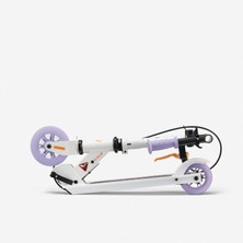 Oxelo Frenli Çocuk Scooterı - Beyaz/mor - Play 5
