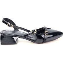 Pisagor PS-33310 Kadın Klasik 3 cm Topuklu Ayakkabı