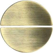 System Düğme Yarım Daire Mobilya Kulbu Antik Renk 32MM Kulp 1 Adet (SY4716 0032 Abm)