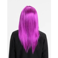 ForWhat  Etkinlik Gösteri Kostüm Peruğu İçin Fuşya Saç Peruk