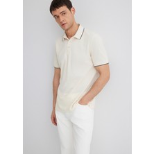 Mavi Beyaz Polo Tişört 0611902-70057