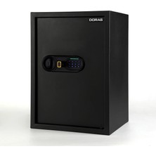 Doras Elektronik Şifreli ve Anahtarlı Çelik Kasa / 50 Serisi Ev ve Ofis Tipi