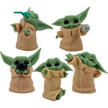 Yoda Oyuncak Baby Karakter Figür Seti 6'lı